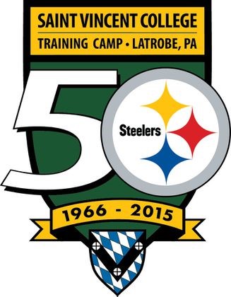 Steelers, Saint Vincent College unveil special 50th anniversary logo