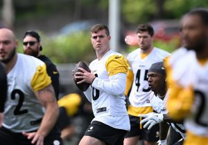 Will Howard minicamp rookies steelers