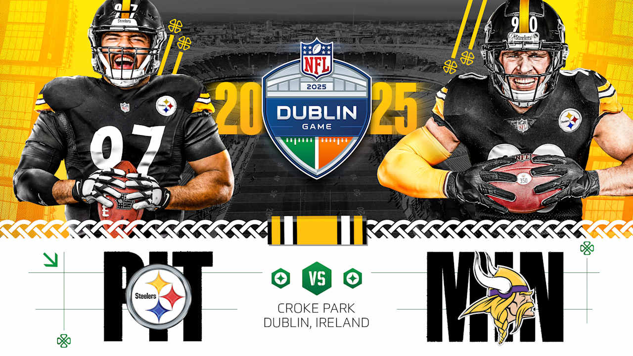 Lee más sobre el artículo Steelers vs Vikings en Dublín: regreso histórico a Irlanda en 2025