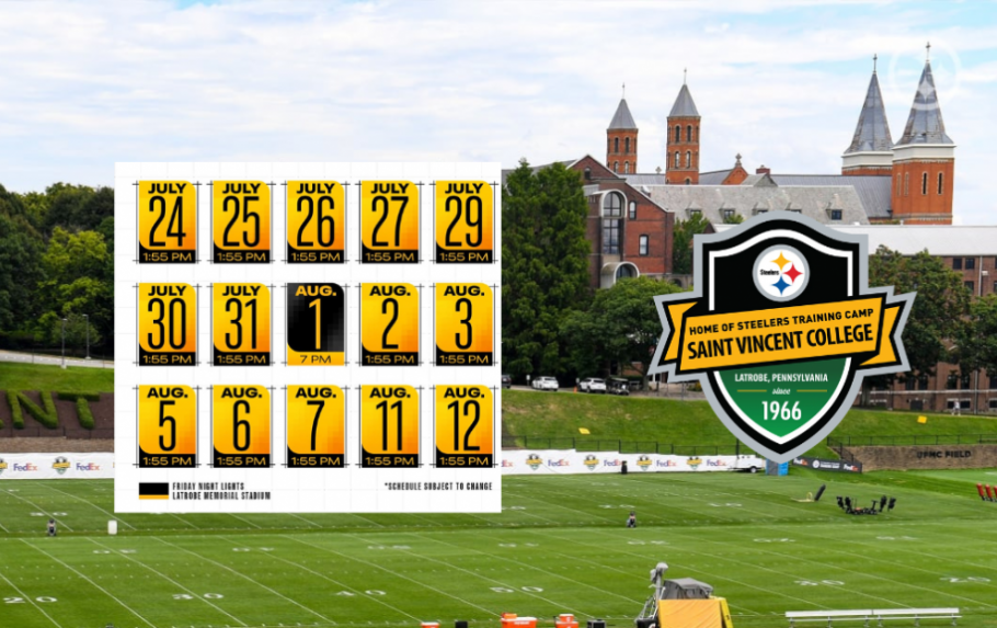 Lee más sobre el artículo Training camp 2025 de los Steelers: Regreso a Latrobe y Tradición de Acero