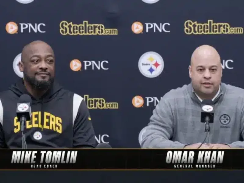 Rueda de prensa Pre-Draft 2025 Steelers