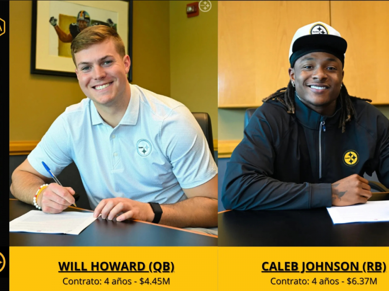 Will Howard signing Steelers