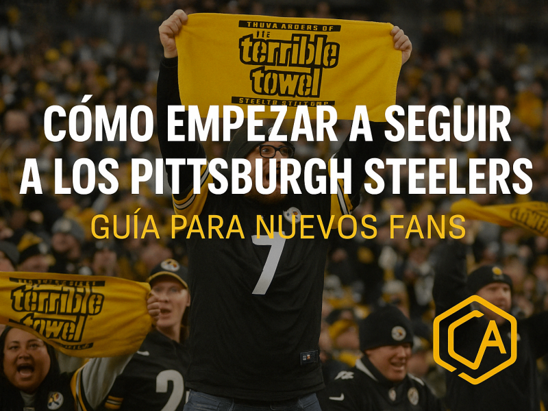Panorámica del estadio de los Pittsburgh Steelers lleno de aficionados